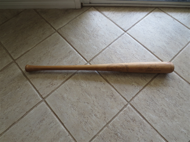 John O'Neil Game Used Baseball Bat Paciific Coast League 1943-53