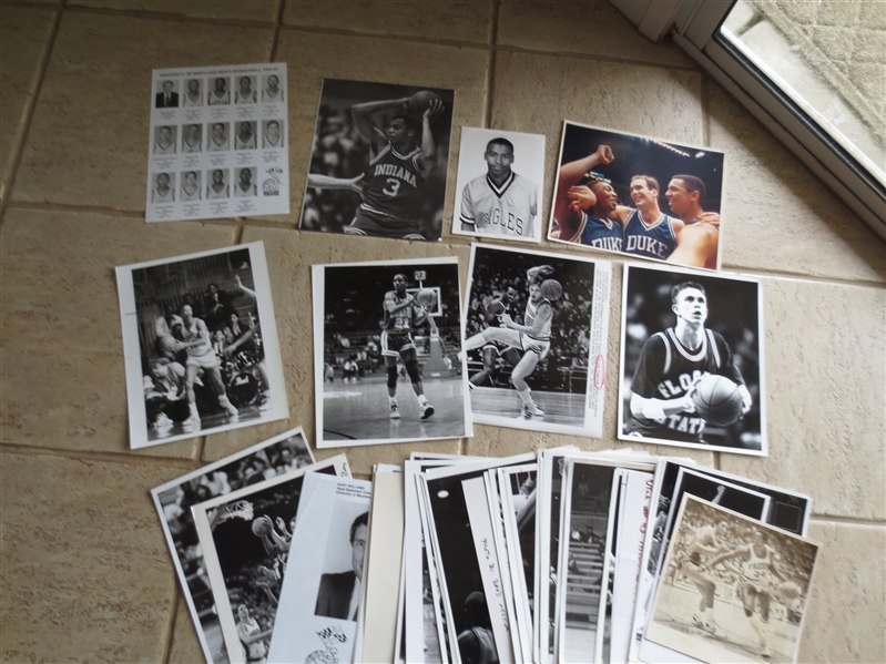 (45) different College Basketball Press Photos from Sporting News Archives