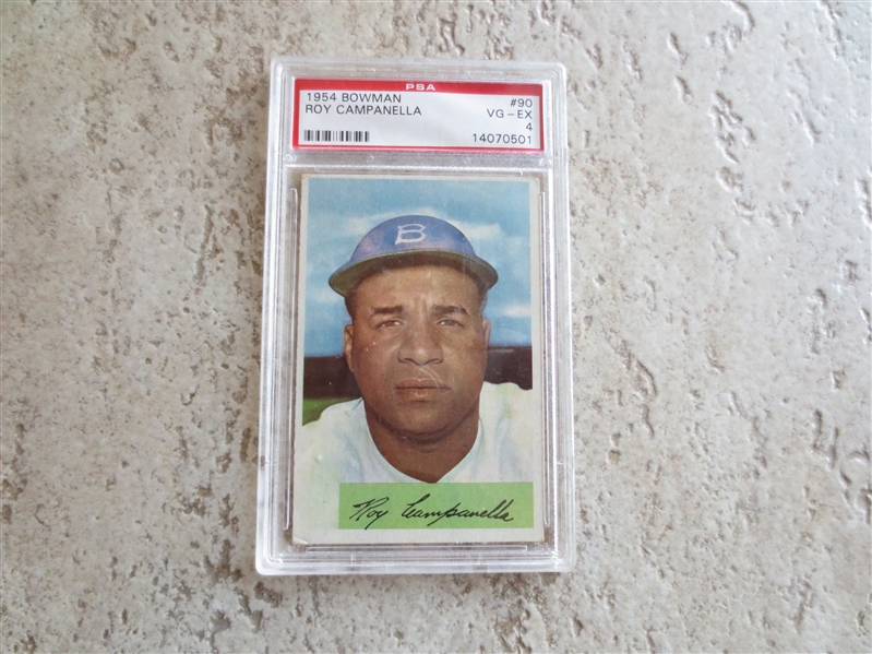 1954 Bowman Roy Campanella PSA 4 vg-ex baseball card #90