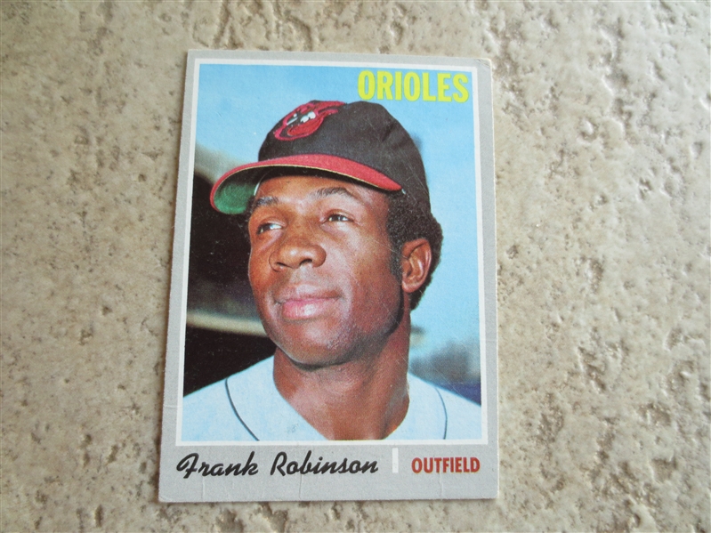 1970 Topps Frank Robinson baseball card #700 in great condition
