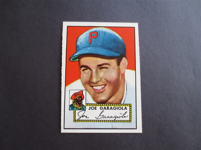 1952 Topps Joe Garagiola baseball card #227 in very nice condition