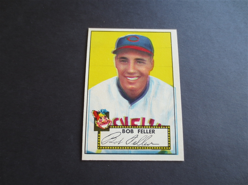 1952 Topps Bob Feller baseball card #88 in beautiful condition PSA?