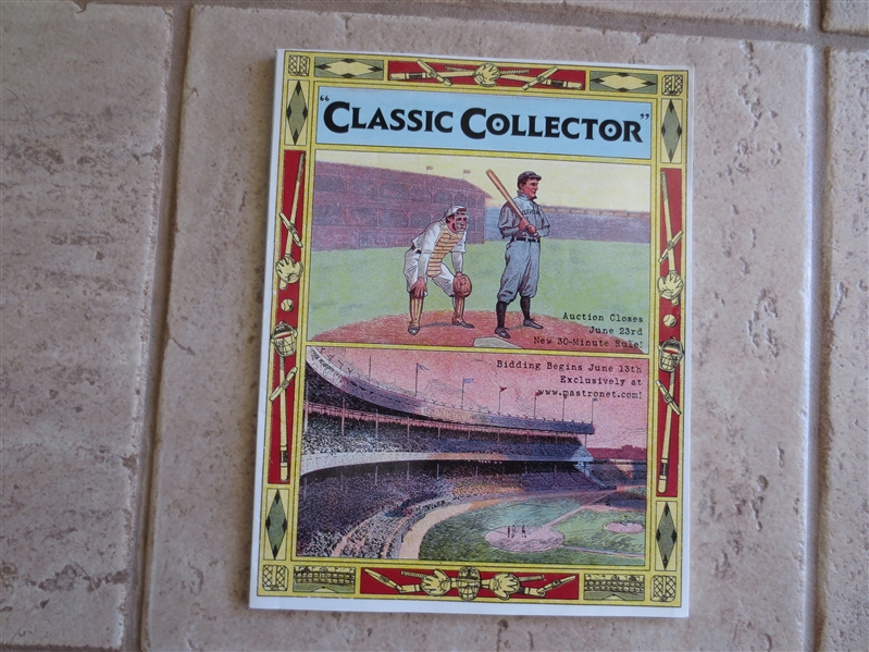 June 2005 Mastro Net Classic Collector Auction Catalog