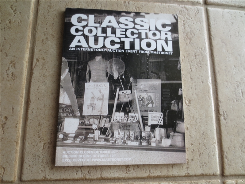 October 2005 Mastronet Classic Collector Auction Catalog