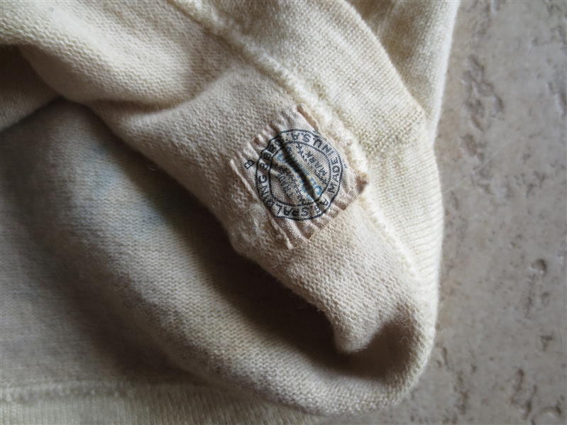 1920's Spalding Basketball Jersey with nice Spalding cloth patch