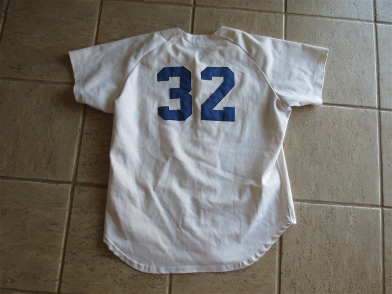 1970's Los Angeles Dodgers Style Knights Baseball Jersey #32 by Wilson Size 48