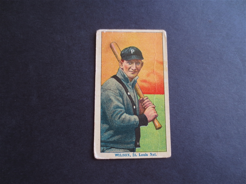 1919 Coupon Cigarettes T213 Type 2 Owen Wilson baseball card