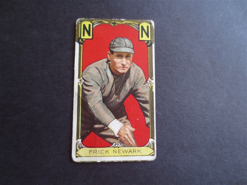 1911 T205 Gold Border Jimmy Frick Newark Baseball Card in affordable  condition