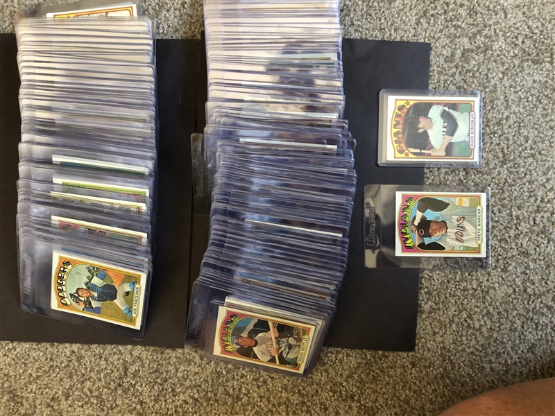(230) 1972 Topps Baseball Cards in Great Condition