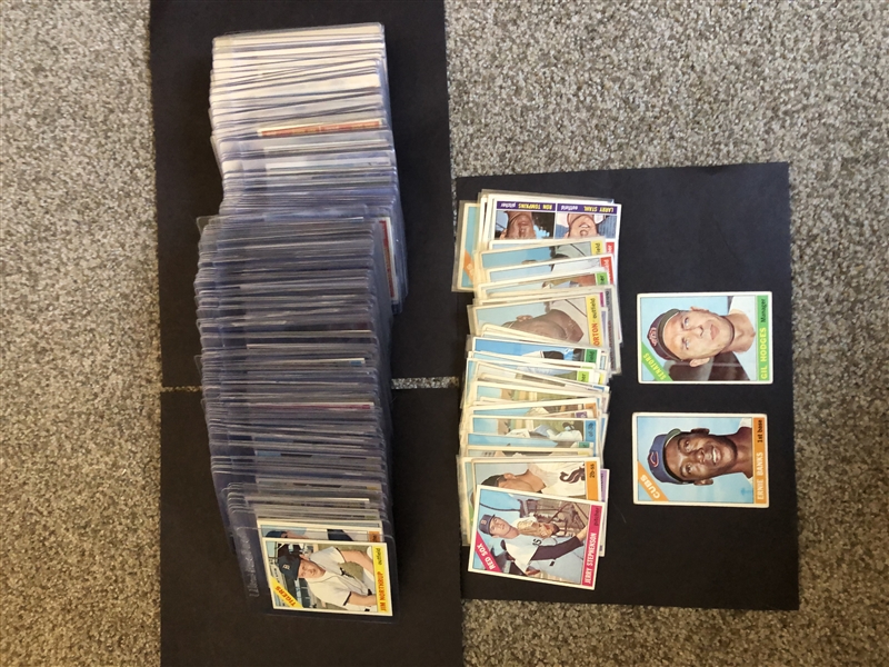 (230) 1966 Topps Baseball Cards in overall nice condition with (17) high numbers!