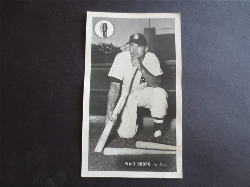 1949 Sunbeam Sacramento Solons PCL Baseball Card/Photo   VERY RARE