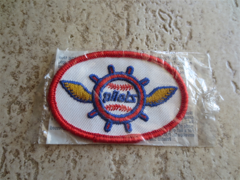 1969 Seattle Pilots emblem patch in wrapper