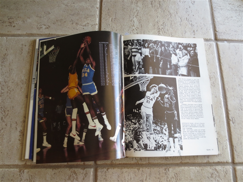 1978-79 UCLA School Yearbook pictures all the sports teams