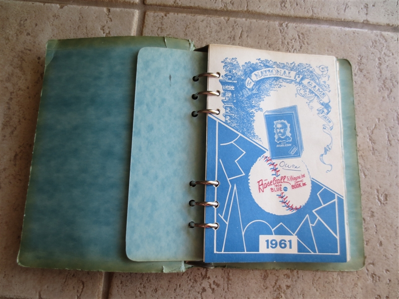1961 Baseball Blue Book