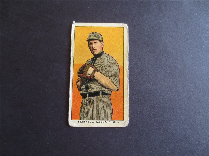 1910 Obak T212 Starkell Tacoma baseball card N.W.L.
