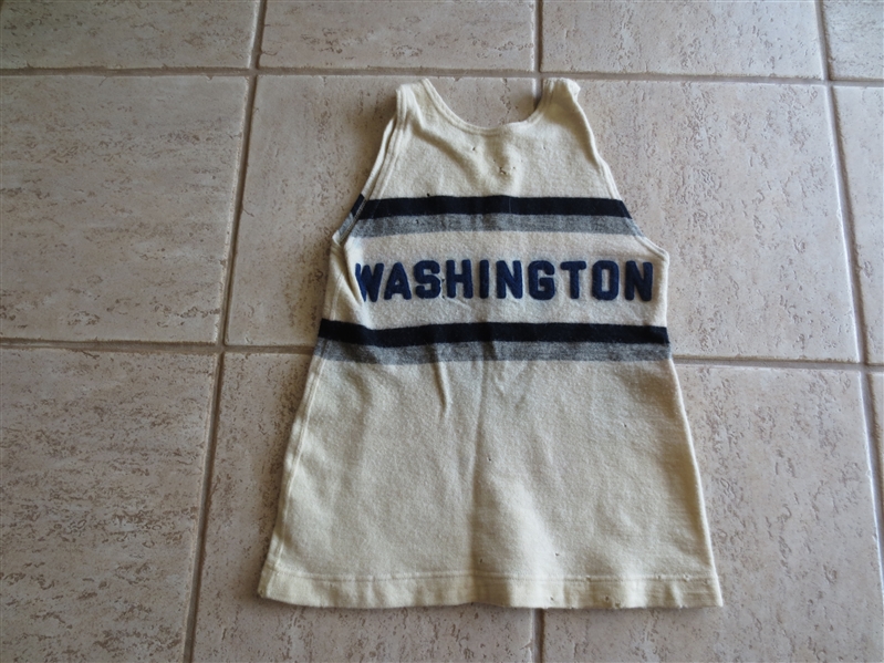 1920's Washington Palace Club ABL Pro Basketball Jersey NEVER SEEN!  Belongs in the Hall of Fame!