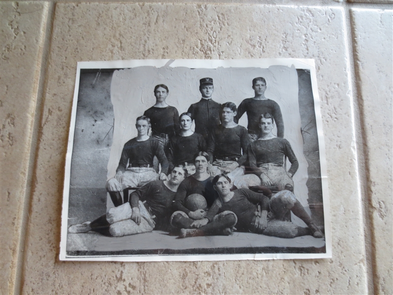 1936 Bob Taylor Series 1896-98 Battery A Basketball Team Wire Photo 8 x 10