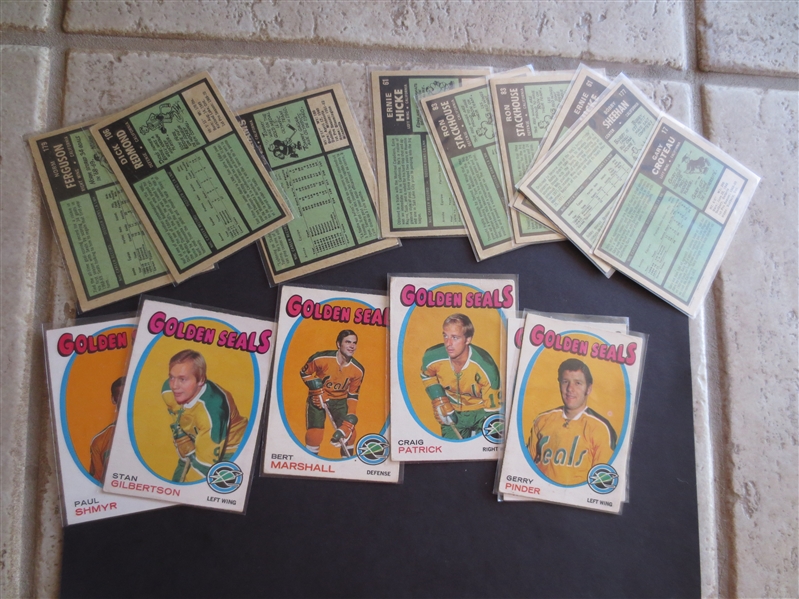 (15) 1971-72 O-Pee-Chee Hockey Cards in nice condition
