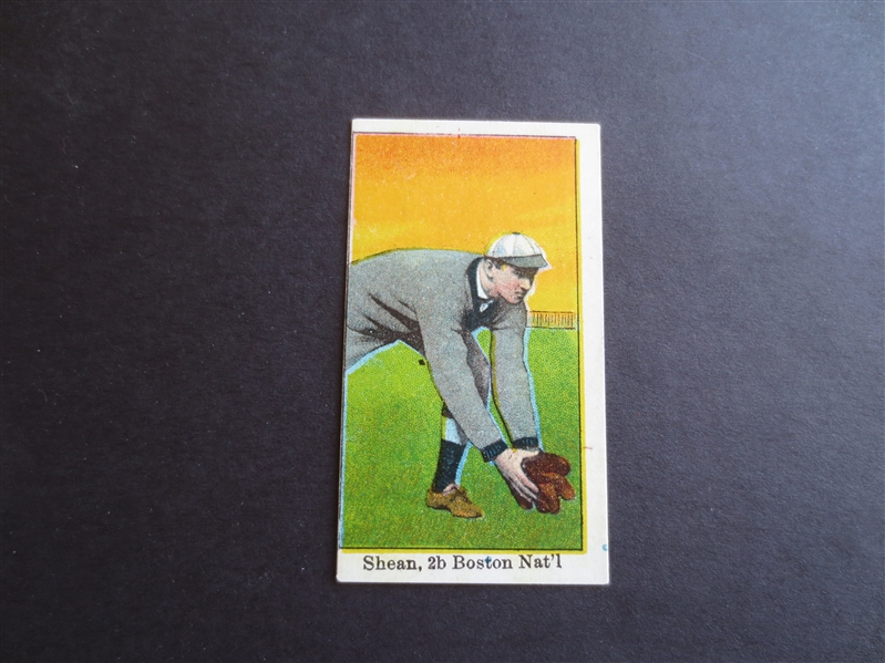 1909 Croft's Candy Dave Shean E92 Baseball Card 