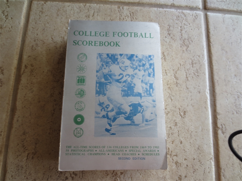 1984 College Football Scorebook---Great Reference!