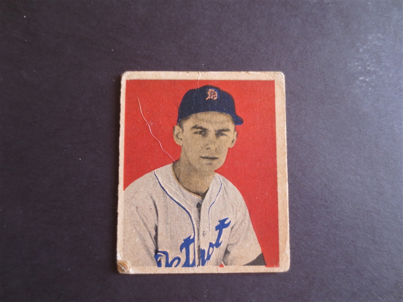 1949 Bowman Ted Gray baseball card #10