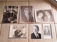 (6) John Wooden Press Photos from the 1960s-70s