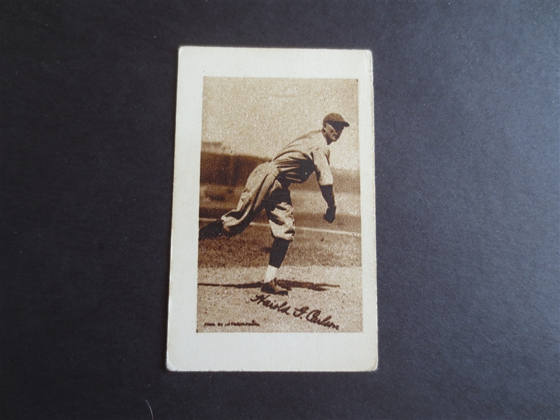1923 Willard's Chocolate V100 Harold Carlson baseball card
