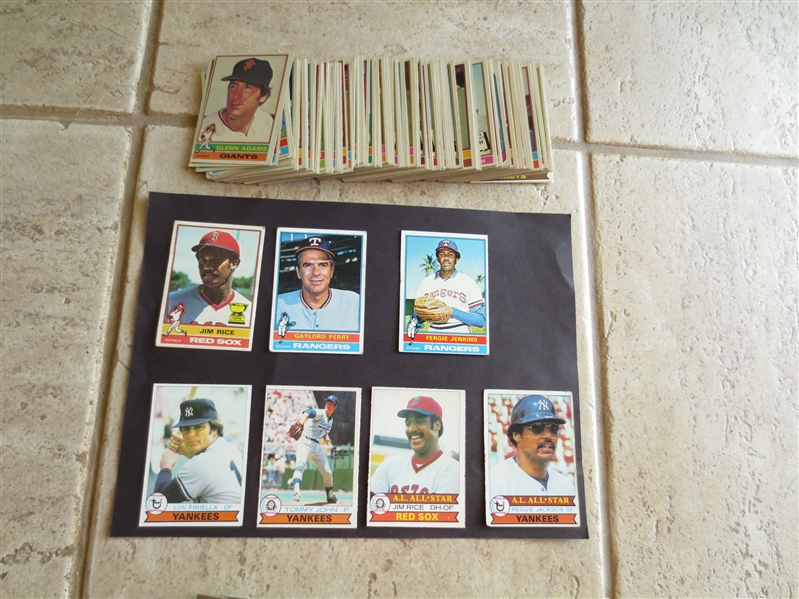 (425) 1974, 78, 79 Topps Baseball Cards with some stars and duplication
