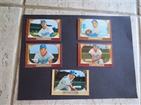 (235) 1955 Bowman Baseball Cards in very nice condition!  Duplication.