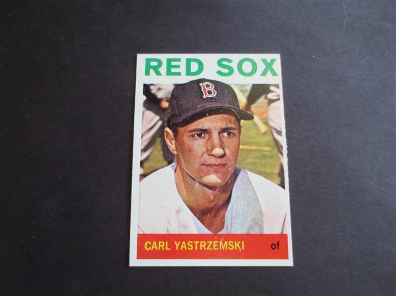 1964 Topps Carl Yastrzemski baseball card in beautiful condition #210