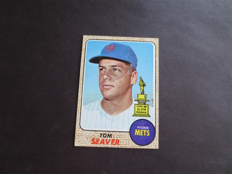 1968 Topps Tom Seaver baseball card in beautiful condition #45