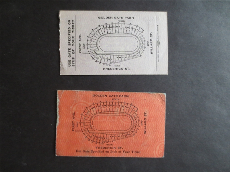 1941 & 1943 East vs. West All Star Football Classic Tickets at Kezar Stadium
