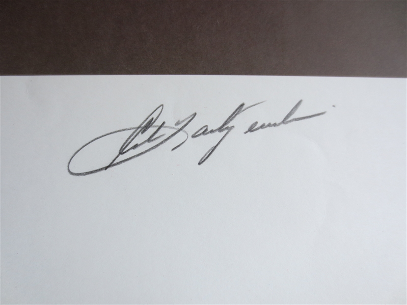 Autographed Carl Yastrzemski Litho Print by Christopher Peluso with Certification 24 x 18