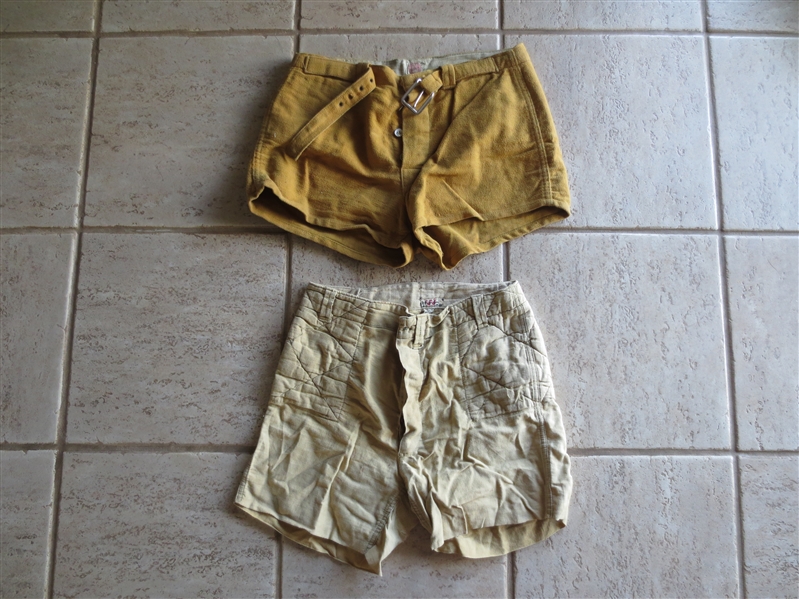 (2) 1920's and 1930's Basketball Shorts