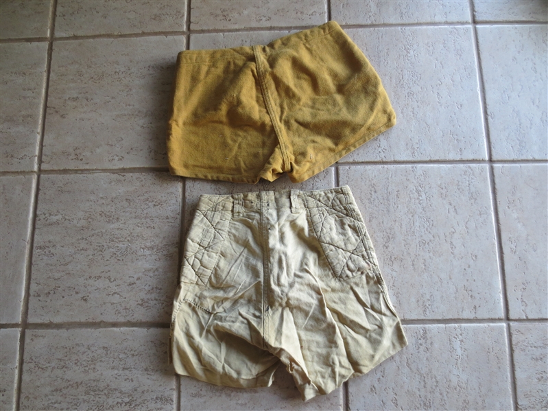 (2) 1920's and 1930's Basketball Shorts