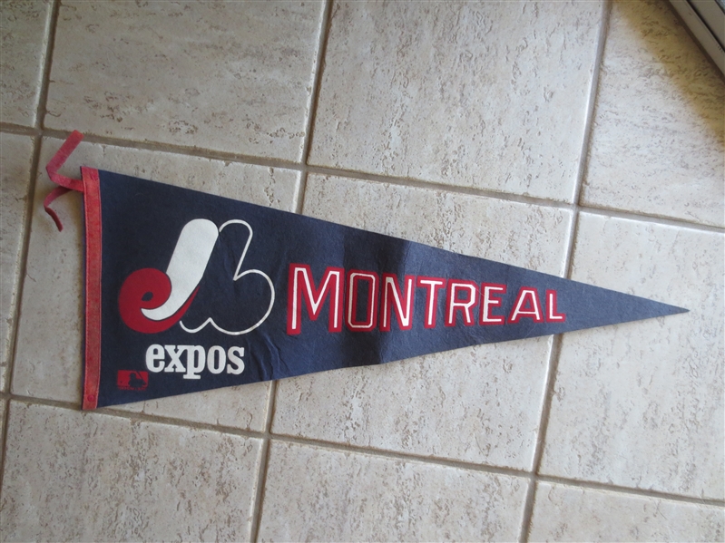 1969 Montreal Expos First Year Baseball Pennant 34