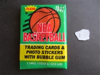 1987-88 Fleer Unopened Wax Pack with possible 2nd Year Michael Jordan card!     1 