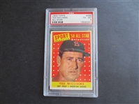 1958 Topps Ted Williams All Star PSA 6 ex-mt baseball card #485