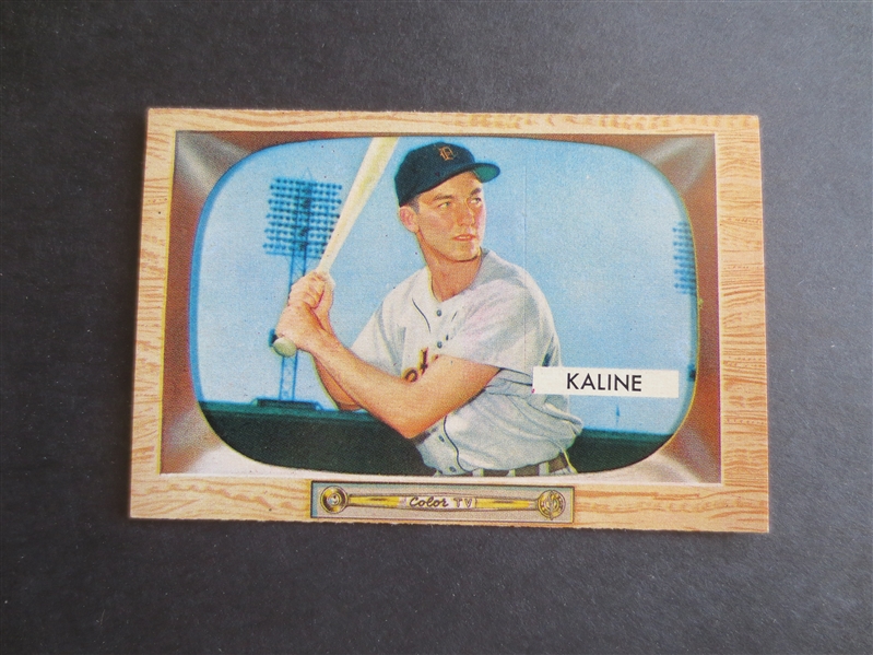 1955 Bowman Al Kaline baseball card #23 in beautiful condition!
