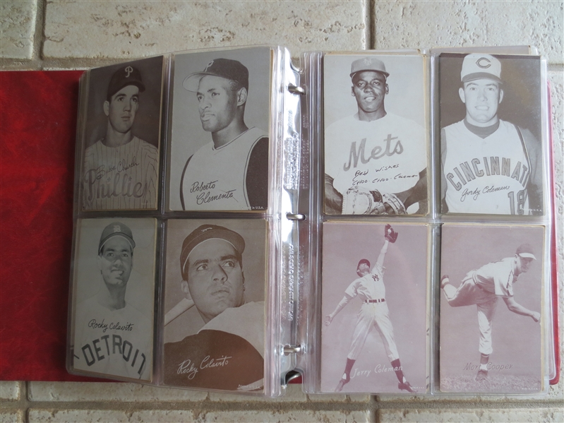 MASSIVE 1939-66 Exhibit Baseball Card Lot (246 different with RARITIES)!!!