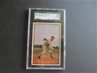 1953 Bowman Color Bob Feller SGC 50 vg-ex baseball card #114
