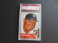 1953 Topps John Mize PSA 6 ex-mt (MC) baseball card #77  Hall of Famer
