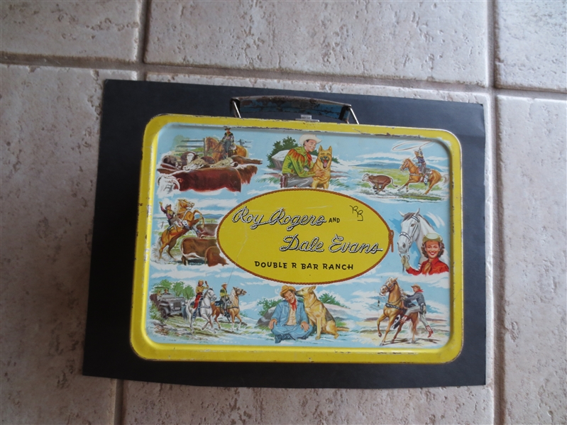 1950's Roy Rogers and Dale Evans Double R Bar Ranch Lunchbox and Thermos