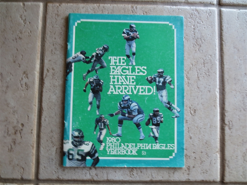 1980 Philadelphia Eagles Football Yearbook