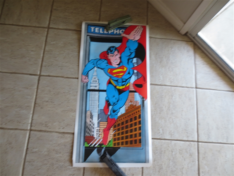 1988 Superman The Legend Returns DC Comics Double-sided Poster in its original tube!  Measures 3 x 1.5