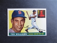 1955 Topps Ted Williams Baseball Card #2 in Great Shape!
