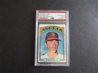 Autographed 1972 Topps Nolan Ryan PSA/DNA Certified Auto Baseball Card #595
