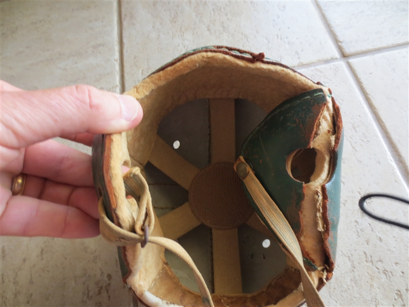 Circa 1940's Football Helmet  Model 2470