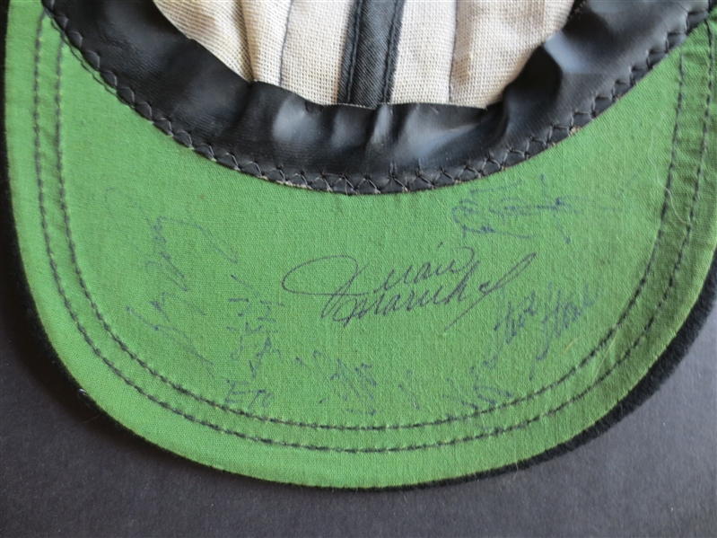 Autographed 1960's San Francisco Giants Cap signed by Gaylord Perry, Juan Marichal, Steve Stone, and JAPANESE Players! 