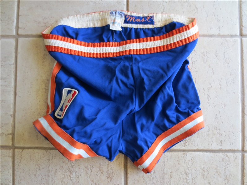 1970-71 Eddie Mast New York Knicks Game Worn Shorts by Gerry Cosby
